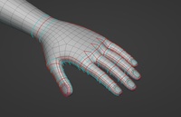 Retopo #1 - Hand